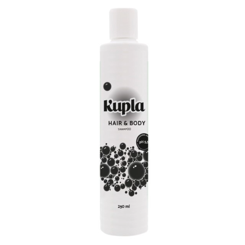 KUPLA Hair & Body Shampoo Hellävarainen ja kosteuttava shampoo 250ml