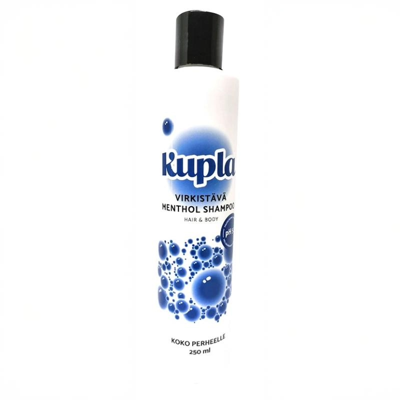 KUPLA Virkistävä Menthol shampoo Hiuspohjaa viilentävä shampoo 250ml