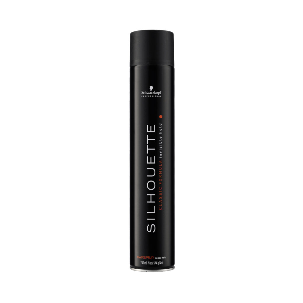 Silhouette Super Hold Hiussuihke antaa näkymättömän vahvan pidon 750 ml