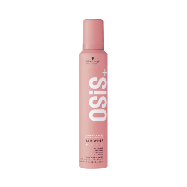OSiS Air Whip Muotovaahto on joustava ja kevyt vaahto lämpösuojalla 200 ml