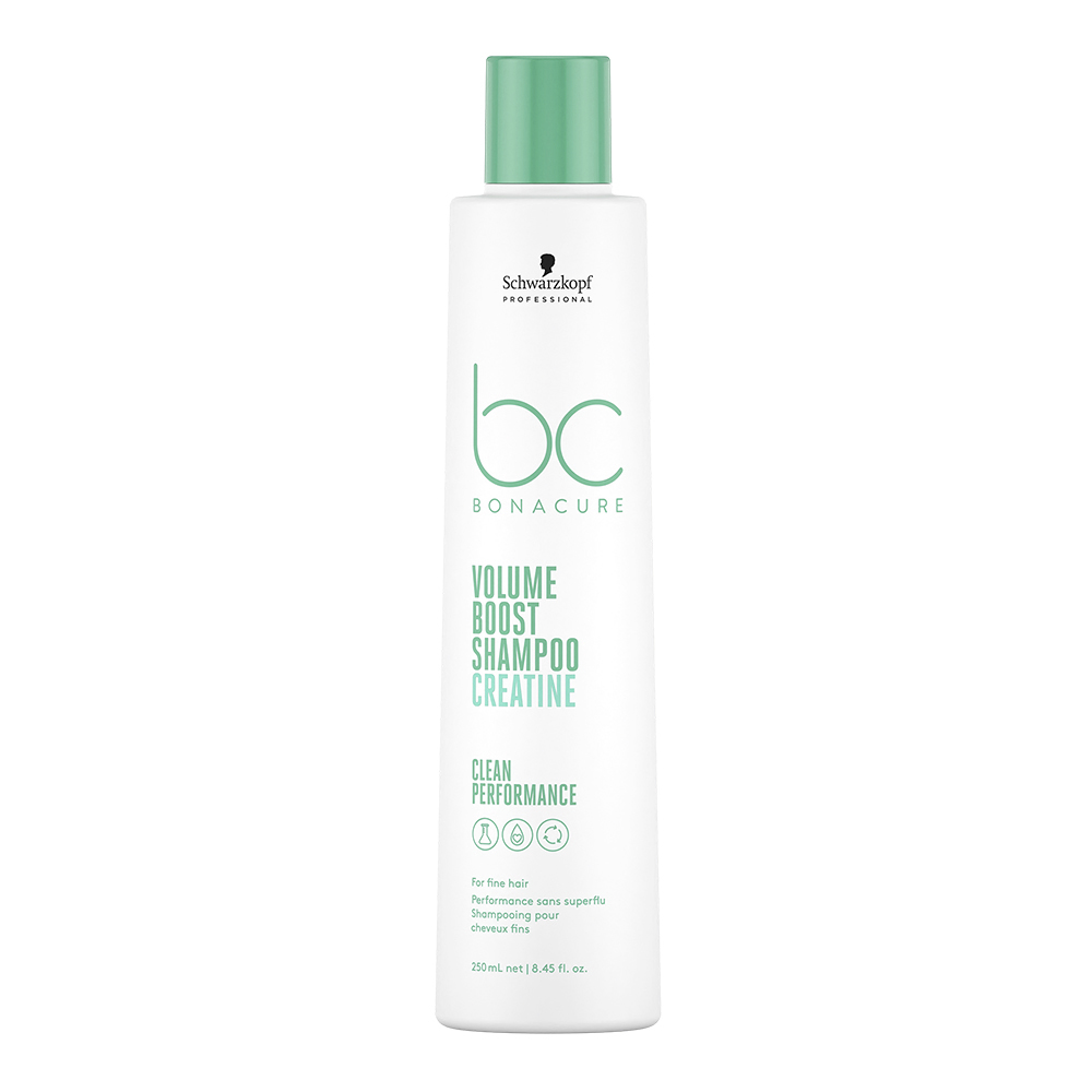 BC Bonacure Volume Boost Shampoo hennoille ja hauraille hiuksille 250 ml