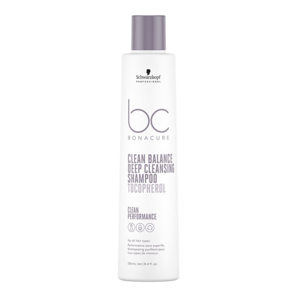 Bonacure_Clean Balance_Deep Cleansing SHAMPOO-250_PDP_1000x1000__HighRes_RGB BC Bonacure Deep Cleansing Shampoo kaikille hiustyypeille 250 ml