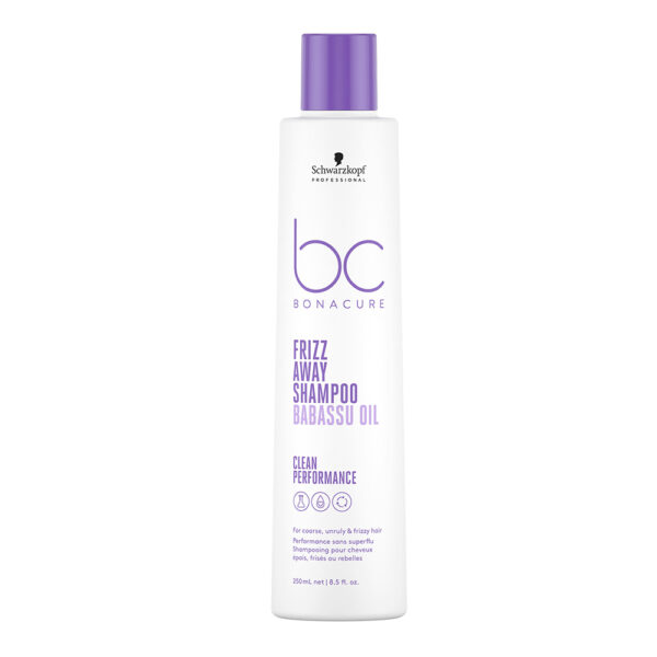 BC Bonacure Frizz Away Shampoo kurittomille