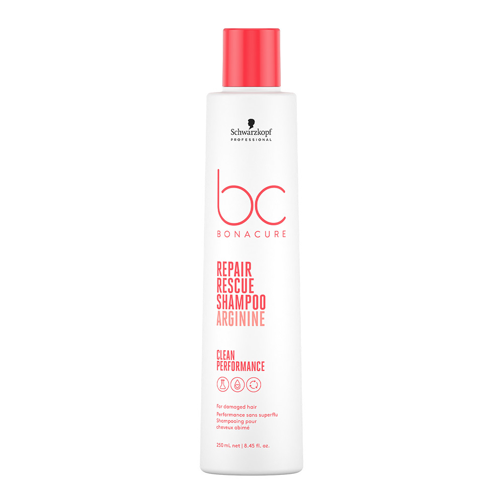 BC Bonacure Repair Rescue Shampoo vaurioituneille hiuksille 250 ml