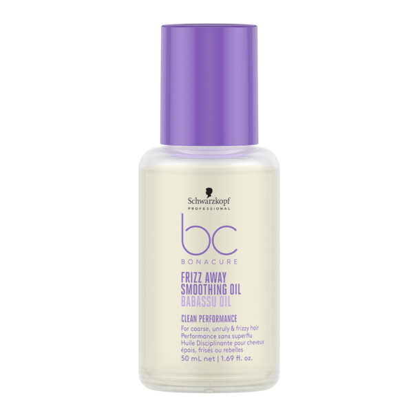 Bonacure__Frizz Away_Smoothing Oil_50_PDP_1000x1000__HighRes_RGB BC Bonacure Frizz Away Hiusöljytiiviste kurittomille