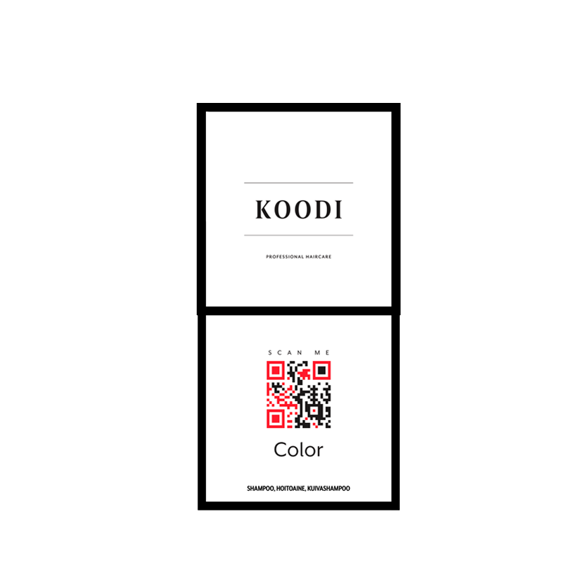 Tuotepaketti sisältää KOODI Color shampoo 250ml