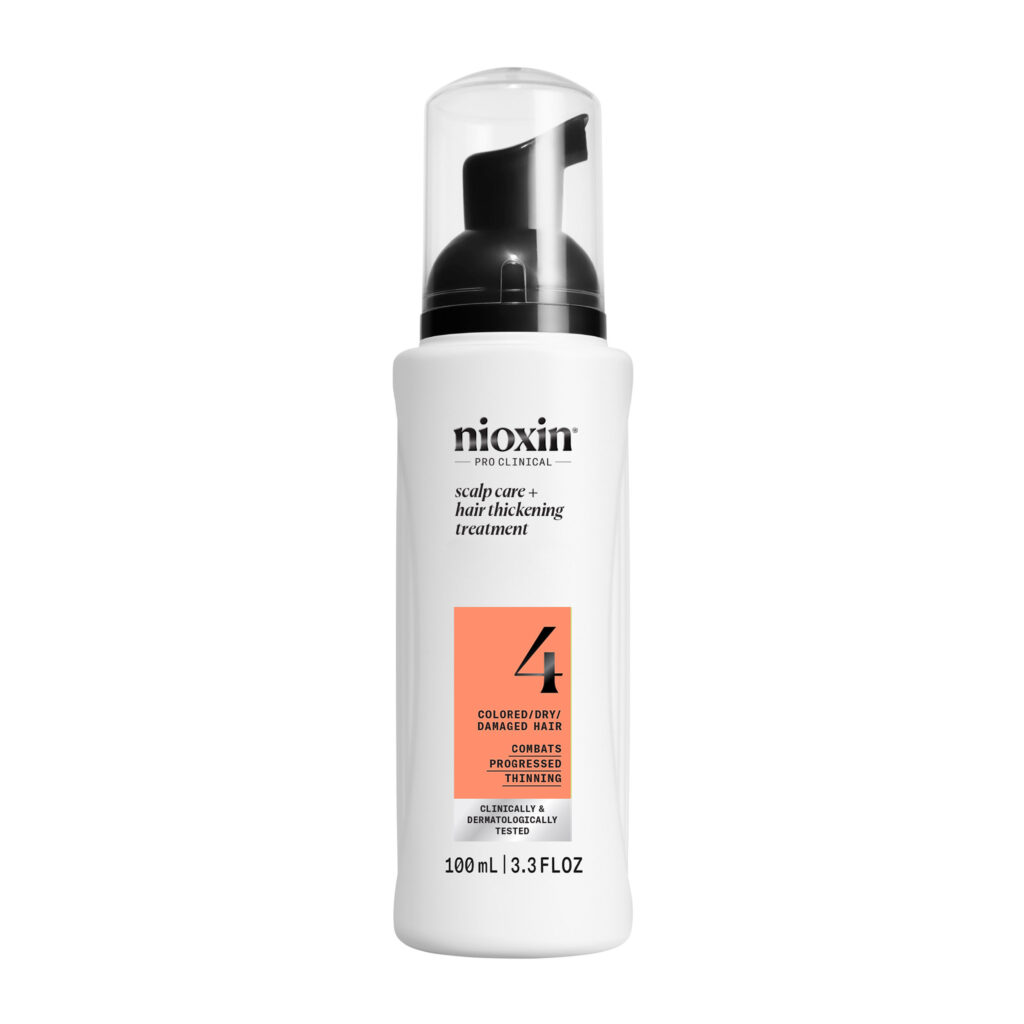 Nioxin System 4 Scalp Treatment for Colored Thinning Hair 100 ml