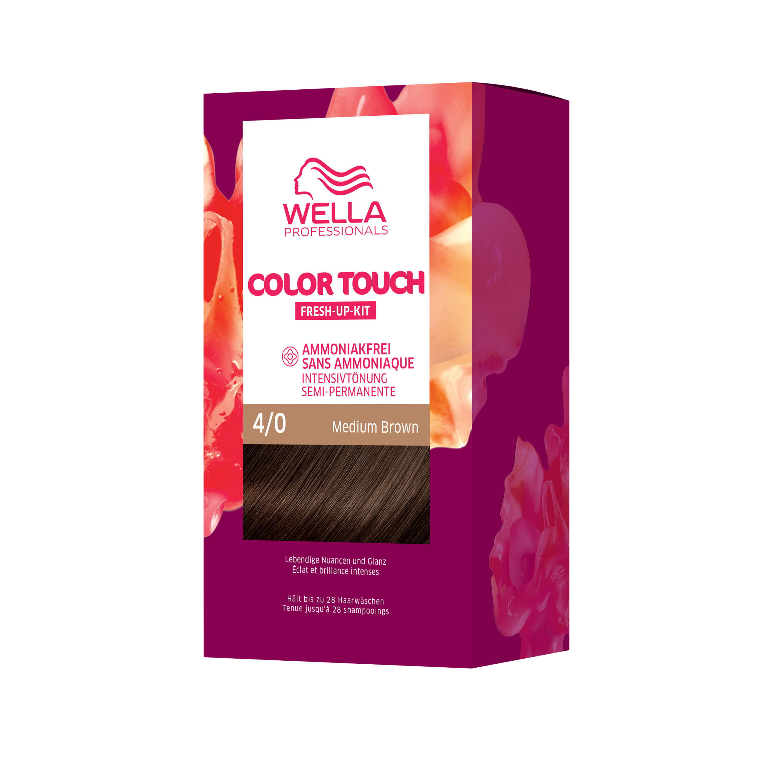 Wella Professionals Color Touch Pure Naturals Medium Brown 4/0 130 ml
