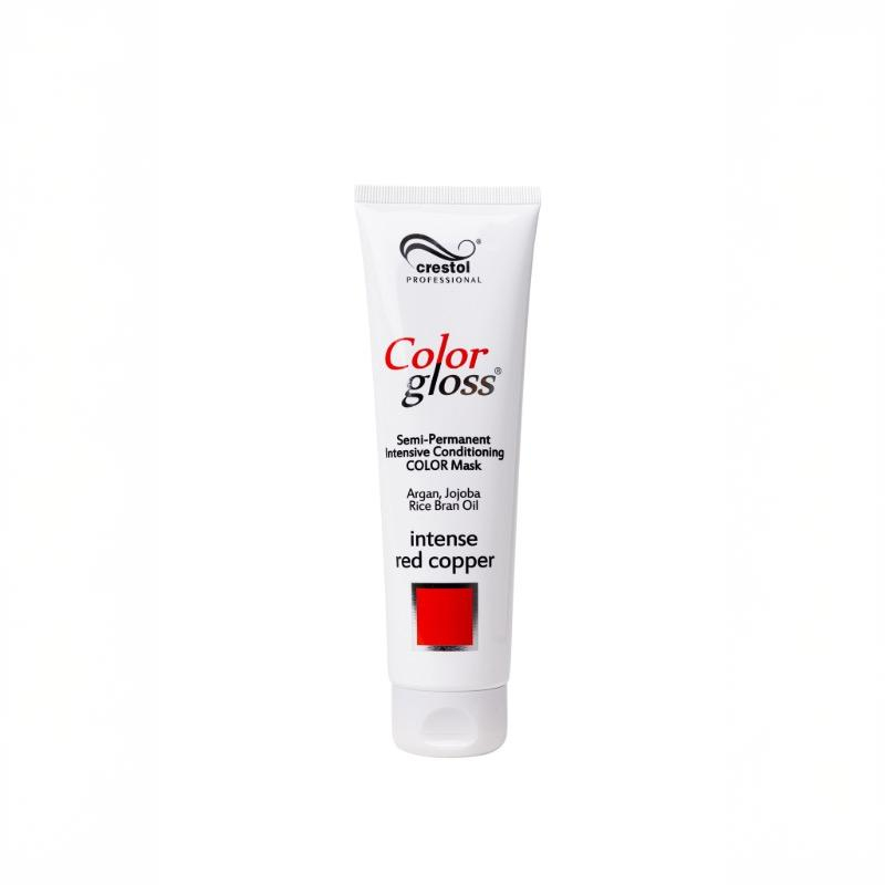 Color Gloss Intense Red Copper intensiivinen kevytväri ja syvähoitava hiusnaamio 150ml