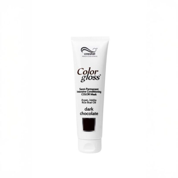 Color Gloss Dark Chocolate intensiivinen kevytväri ja syvähoitava hiusnaamio 150ml