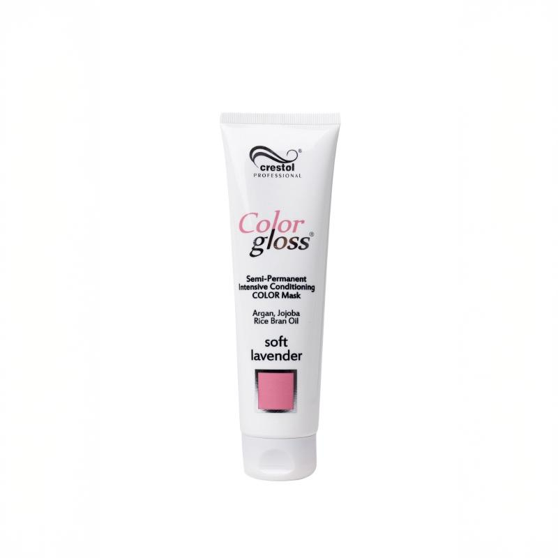 Color Gloss Soft Lavender intensiivinen kevytväri ja syvähoitava hiusnaamio 150ml