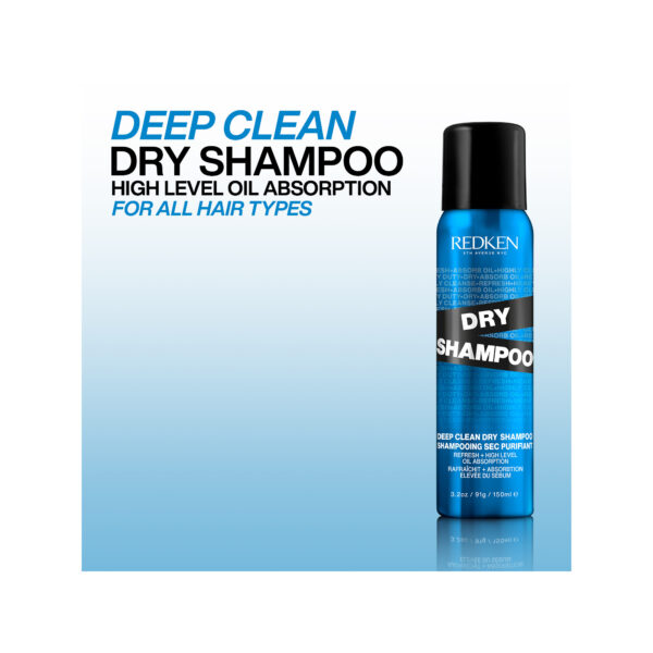 jossa on riisi- ja alumiinitärkkelystä poistamaan ylimääräistä rasvaisuutta hiuksista ja hiuspohjasta.