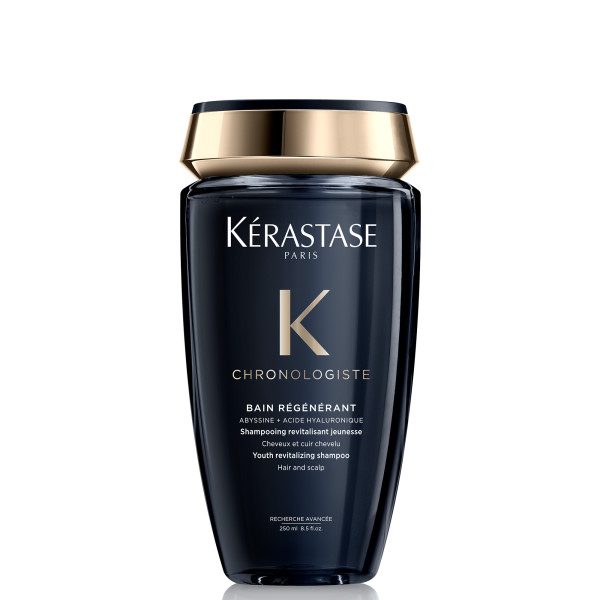 Kerastase_Chronologiste_Bain_R├®g├®n├®rant_Shampoo_250_ml Elinvoimaa antava shampookylpy joka sisältää hyaluronihappoa