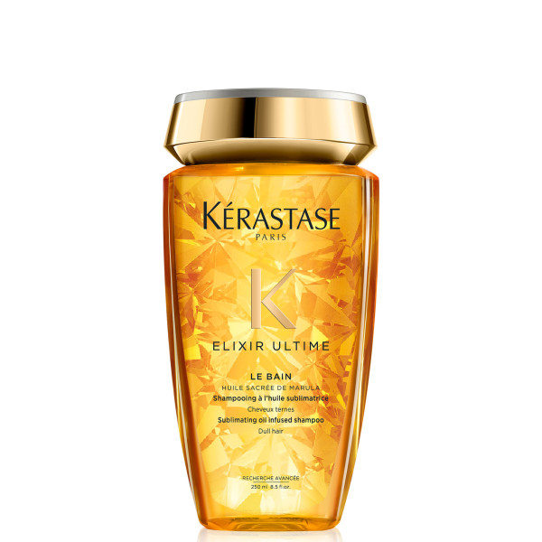 Kerastase_Elixir_Ultime_Le_Bain_Shampoo_250_ml Kaunistava ja puhdistava marulaöljyä sisältävä shampookylpy