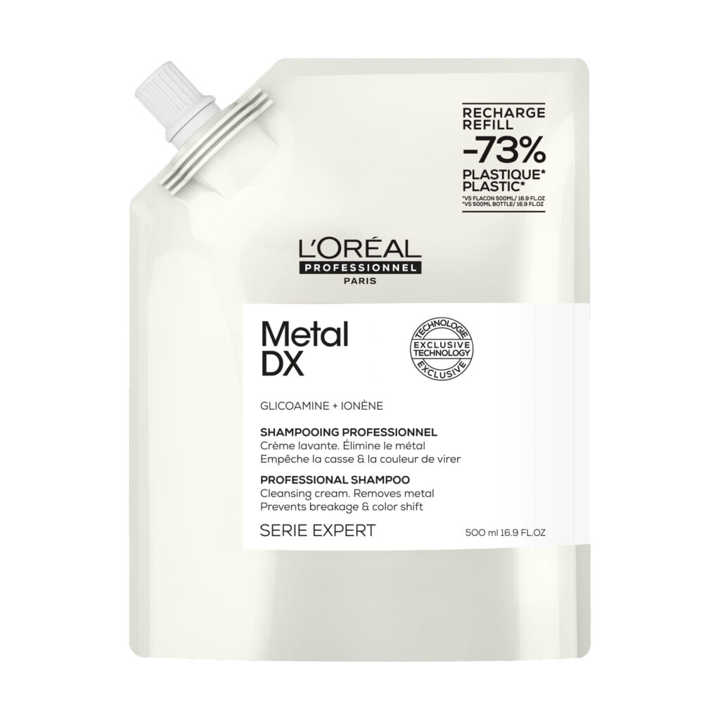 [TÄYTTÖPAKKAUS] 73 % vähemmän muovia verrattuna 500 ml:n pulloon.