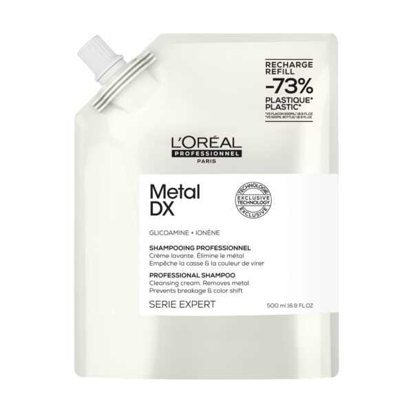 [TÄYTTÖPAKKAUS] 73 % vähemmän muovia verrattuna 500 ml:n pulloon.