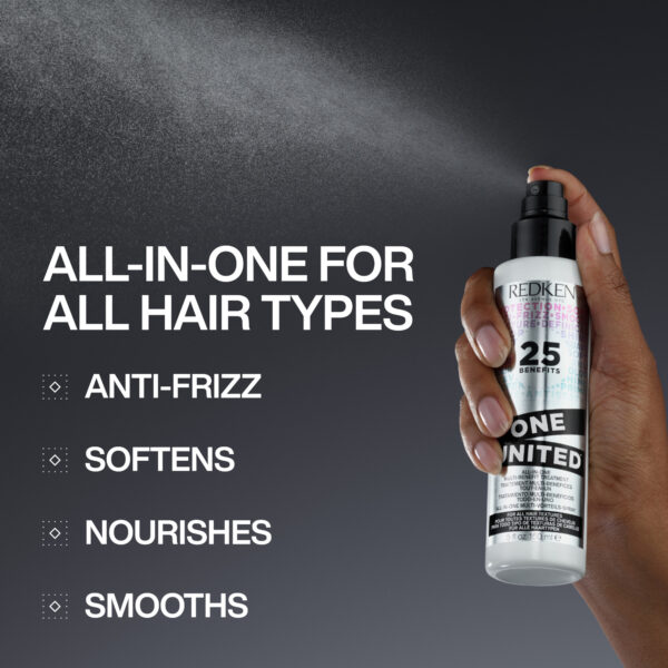 jotka ravitsevat ja selvittävät hiuksia välittömästi. Auttaa suojaamaan hiuksia lämpötyökalujen lämmöltä ja pidentää hiusvärin kestoa. Antaa hiuksille kiiltoa ja pehmeyttä ja silkinsileän pinnan.