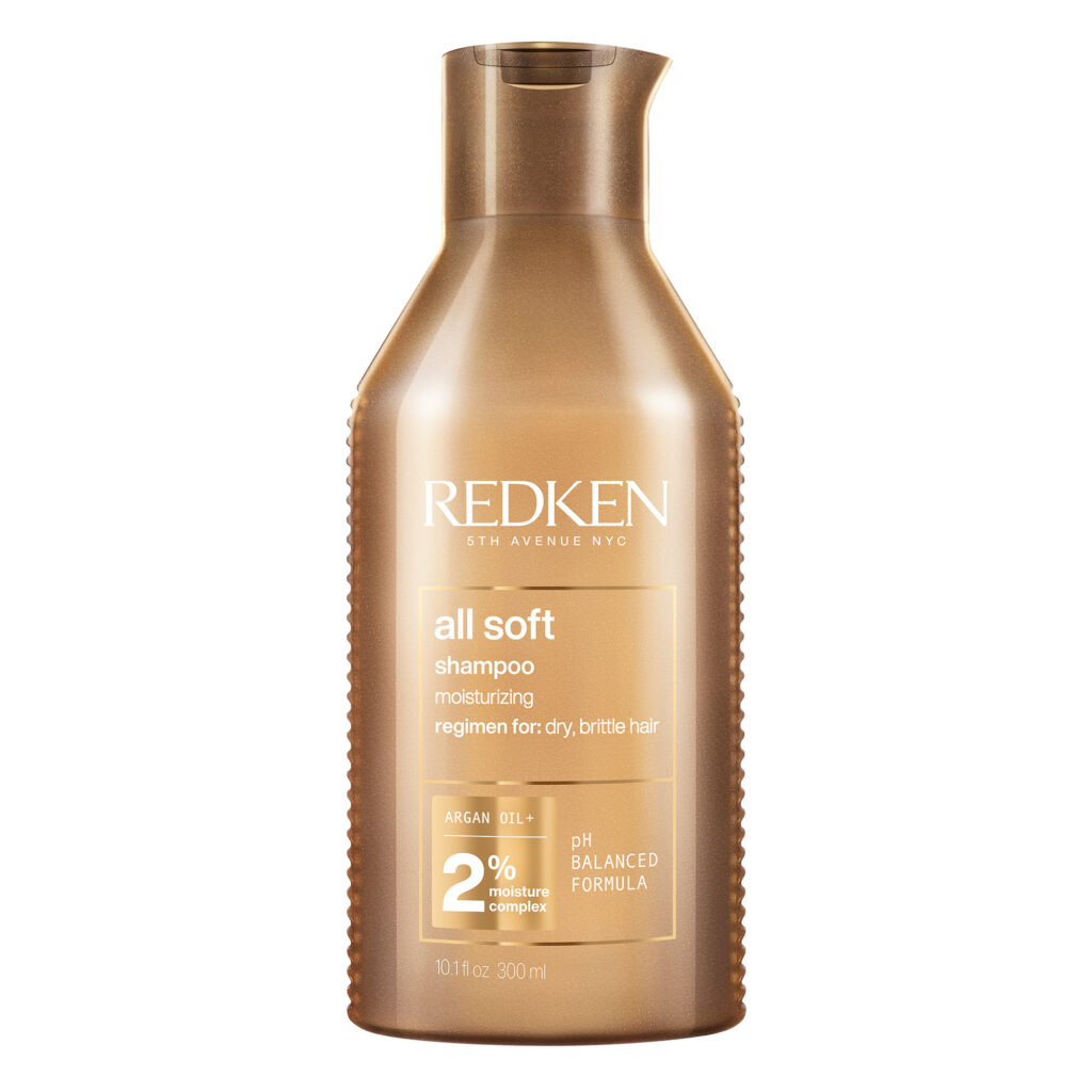 All Soft -shampoo pehmentää ja kosteuttaa kuivia ja hauraita hiuksia. Käytä koko All Soft -hiustenhoitosarjaa hiusten pesuun