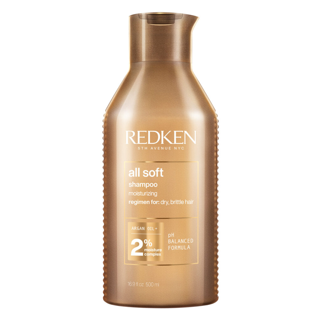 All Soft -shampoo pehmentää ja kosteuttaa kuivia ja hauraita hiuksia. Käytä koko All Soft -hiustenhoitosarjaa hiusten pesuun
