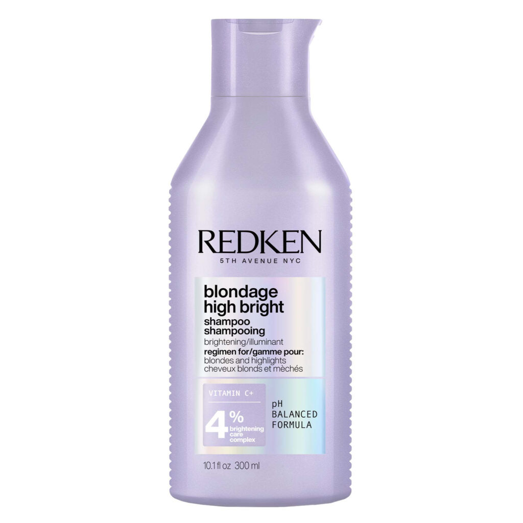 The Blondage High Bright Treatment on ennen shampoopesua käytettävä hoitosuihke