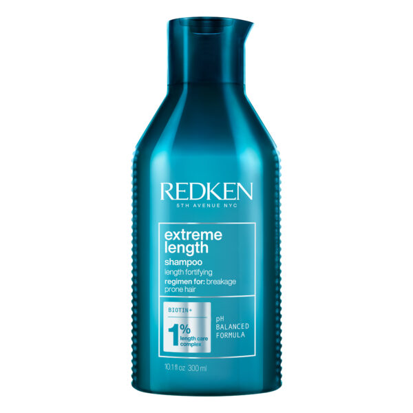Extreme-shampoo vahvistaa ja jälleenrakentaa vaurioituneita hiuksia ja puhdistaa samalla hellävaraisesti. Proteiineja sisältävä koostumus vähentää hiusvaurioita ja latvojen haaroittumista.