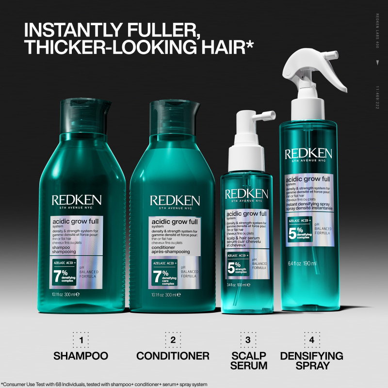 Acidic Grow Full System Densifying Shampoo 300ml - Image 7