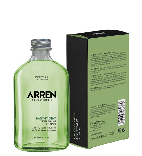 Aftershave lotion earthy dew 200ml