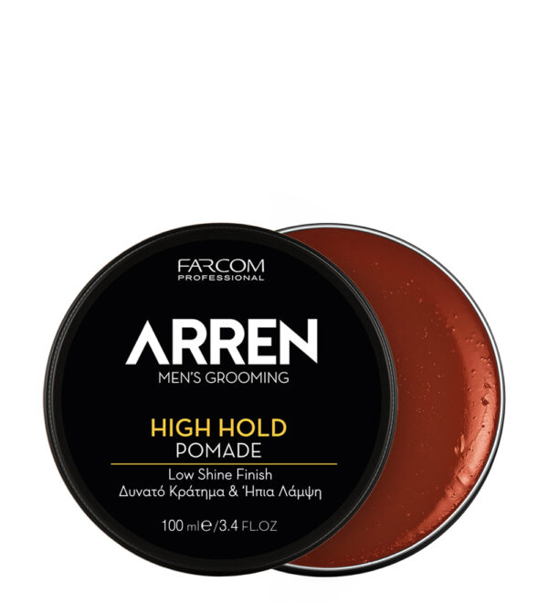ARREN_POMADE_HIGH_100_SET_ Voimakkaan pidon pomade