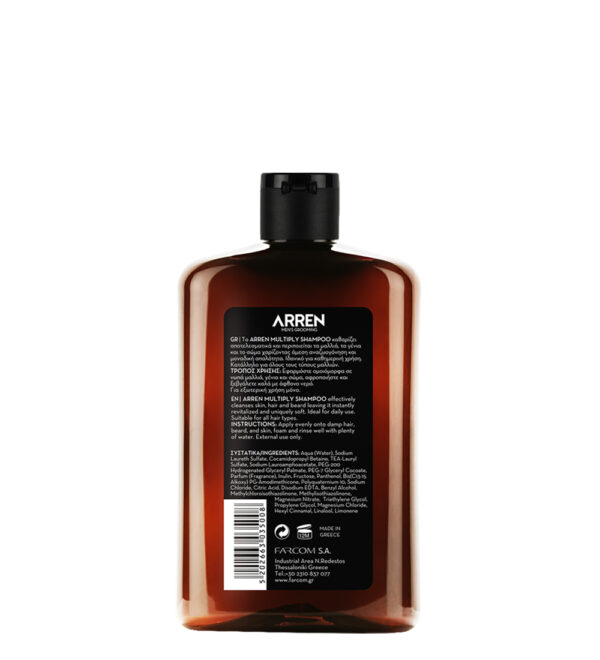 ARREN_SHAMPOO_MULTIPLY_400_BACK vartalolle ja parralla