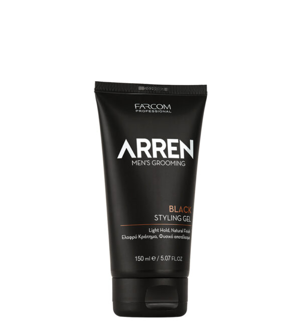 Black styling gel 150ml