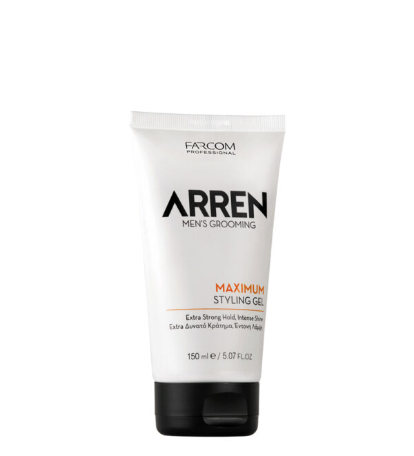 ARREN_STYLING_GEL_MAXIMUM_150_SIDE Styling gel maximum hold 150ml