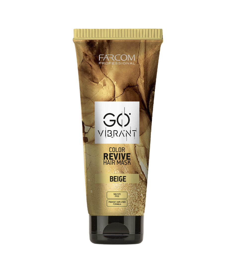 FARCOM PROFESSIONAL Pro go vibrant mask beige 200ml