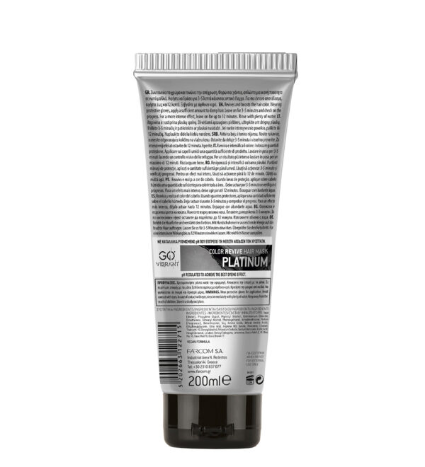 FP_Go Vibrant_Mask_Platinum_Back GoVibrant maski platina 200ml