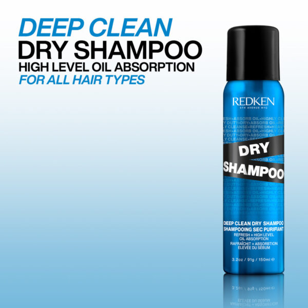 Redken-2021-Amazon-Deep-Clean-1500x1500_EN Deep Clean Dry Shampoo for Oil Absorption for all Hair Types 155ml