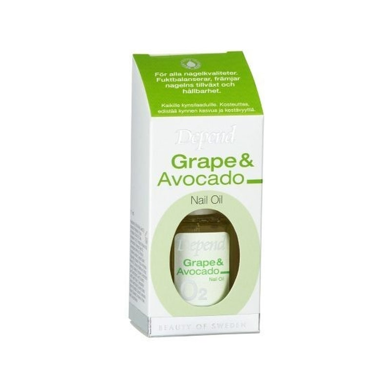 O2 Grape & Avocado Kynsiöljy 11ml - Image 2