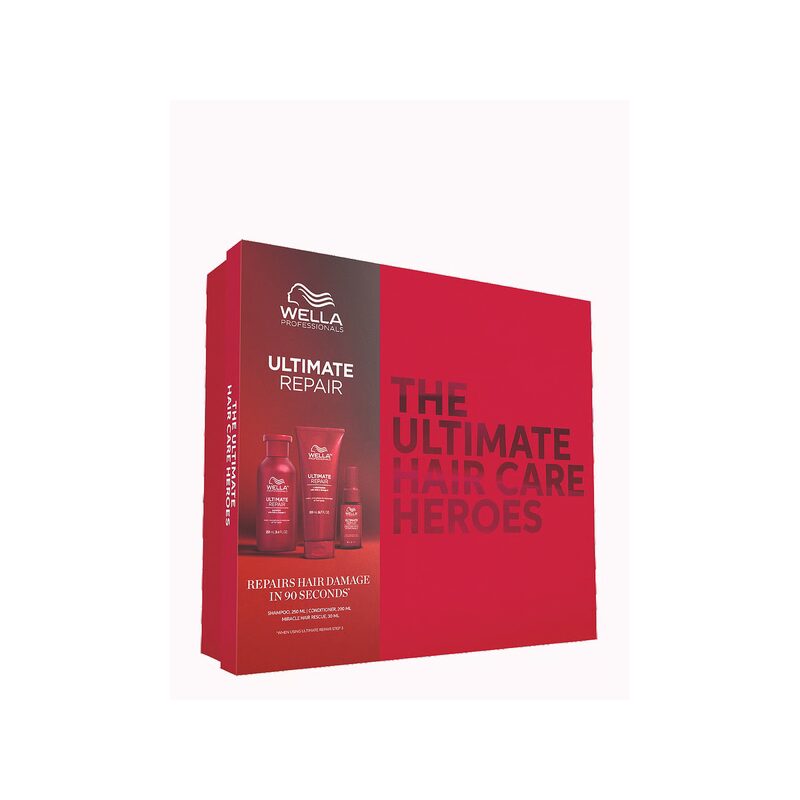 Wella Professionals Ultimate Repair Gift Set -kolmen tuotteen hoitosetti vaurioituneille hiuksille